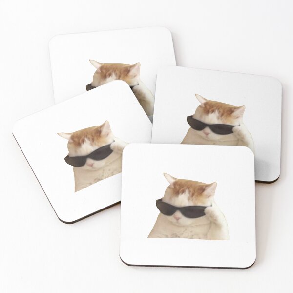 Item preview, sunglasses cat meme designed and sold by starsdesignsco.