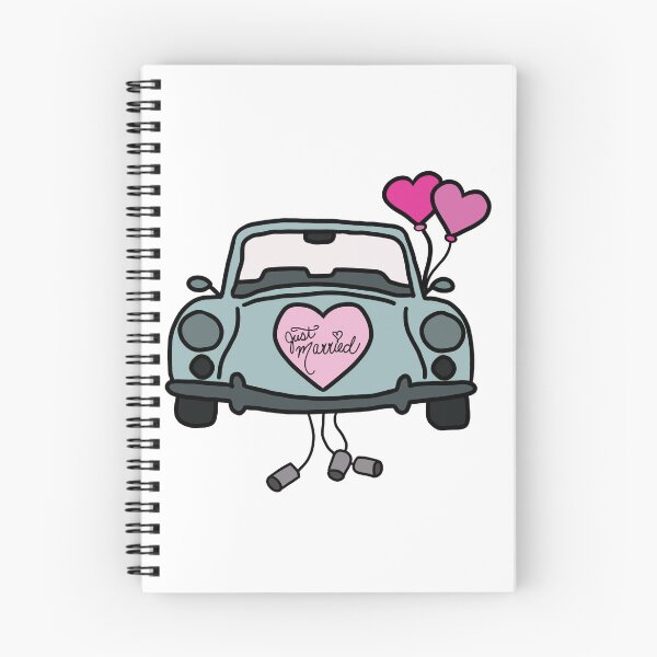 Item preview, Just Married Car designed and sold by BohemianDesignz.
