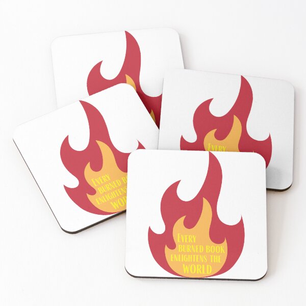 Item preview, Every Burned Book Enlightens the World designed and sold by Cobie French.