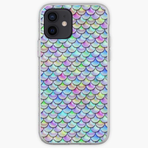 Rainbow Bubble Scales iPhone Soft Case