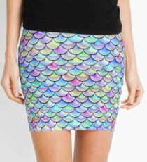 Rainbow Bubble Scales Mini Skirt