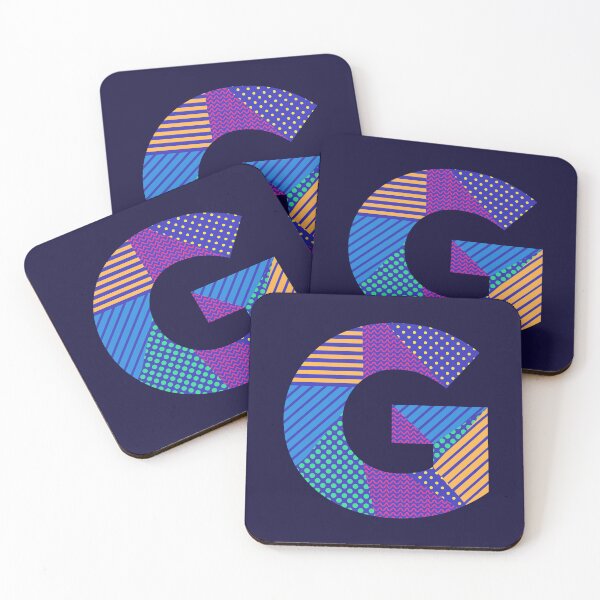 Item preview, Alphabet Letter G Screen Print Design designed and sold by ToluaPrints.