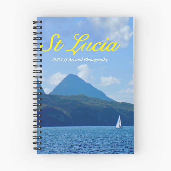 Item preview, The Pitons and Sailboat designed and sold by jezebel521.