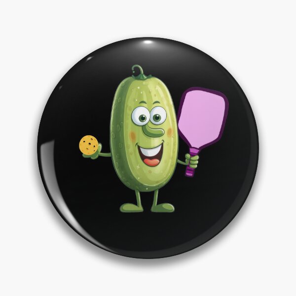 Item preview, Funny Cartoon Pickleball Player designed and sold by SubtleSplit.