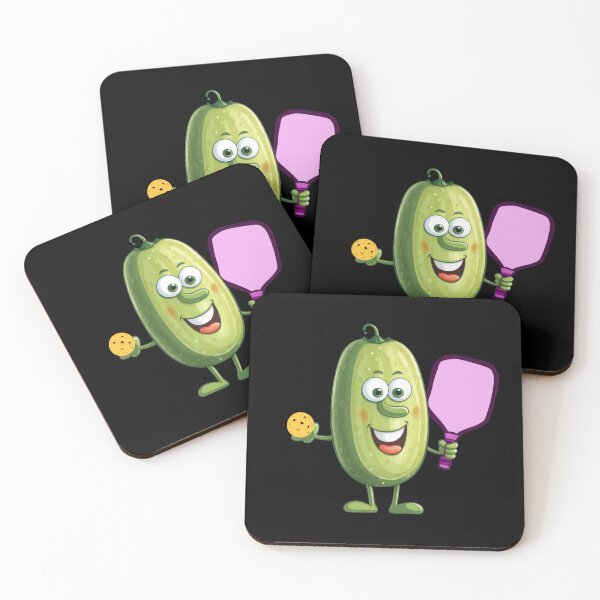 Item preview, Funny Cartoon Pickleball Player designed and sold by SubtleSplit.