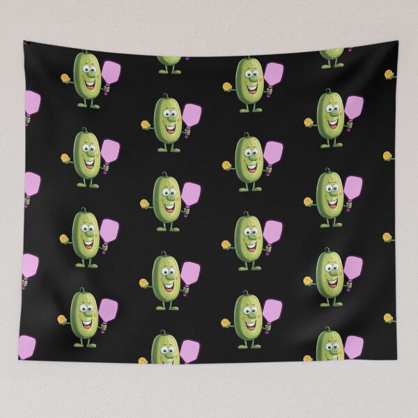 Item preview, Funny Cartoon Pickleball Player designed and sold by SubtleSplit.