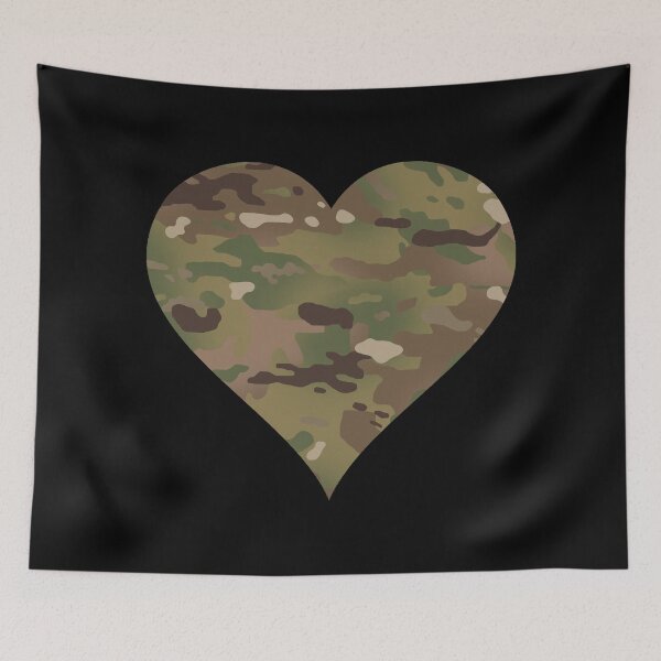 Item preview, Camouflage Heart designed and sold by Jared Davies.