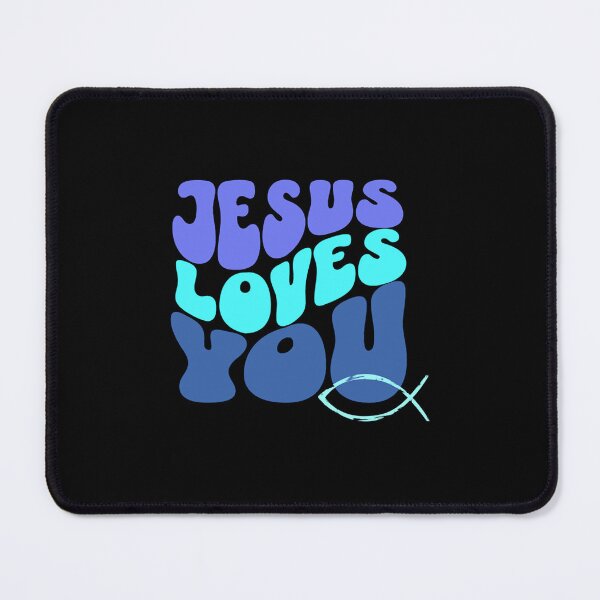 Item preview, jesus loves you designed and sold by chieenakagawa.