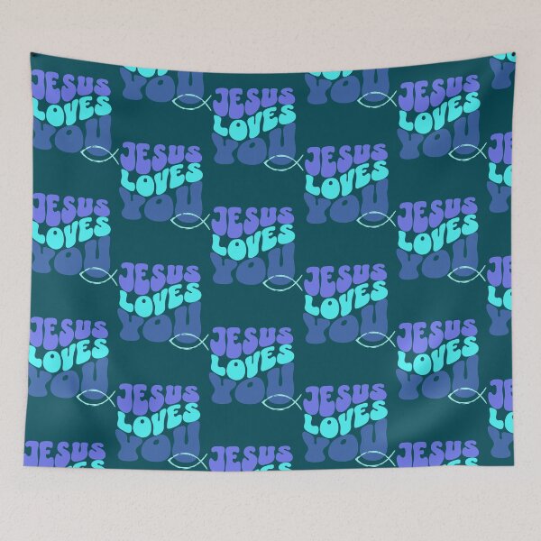 Item preview, jesus loves you   designed and sold by chieenakagawa.