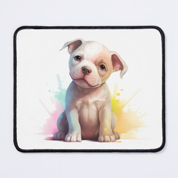 Item preview, Cute Pitbull Puppy designed and sold by CraftingImpulse.