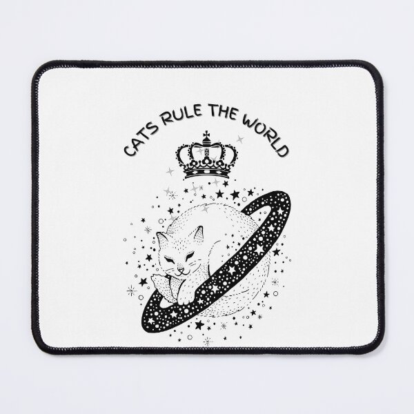 Item preview, Cats Rule The World designed and sold by Planet Agora.