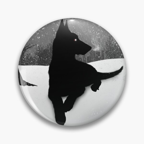 Item preview, Dog in Snow  designed and sold by Snow's Shop.