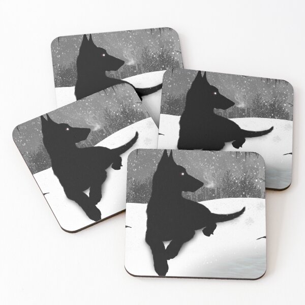 Item preview, Dog in Snow  designed and sold by Snow's Shop.
