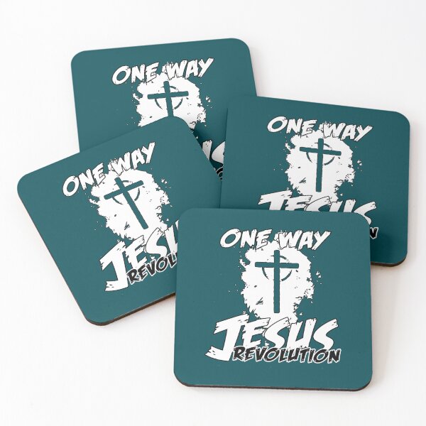 Item preview, ONE WAY JESUS revolution   designed and sold by chieenakagawa.