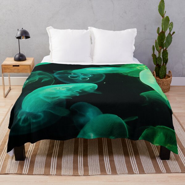 Item preview, Moon Jellyfish in Green designed and sold by SarahSison.