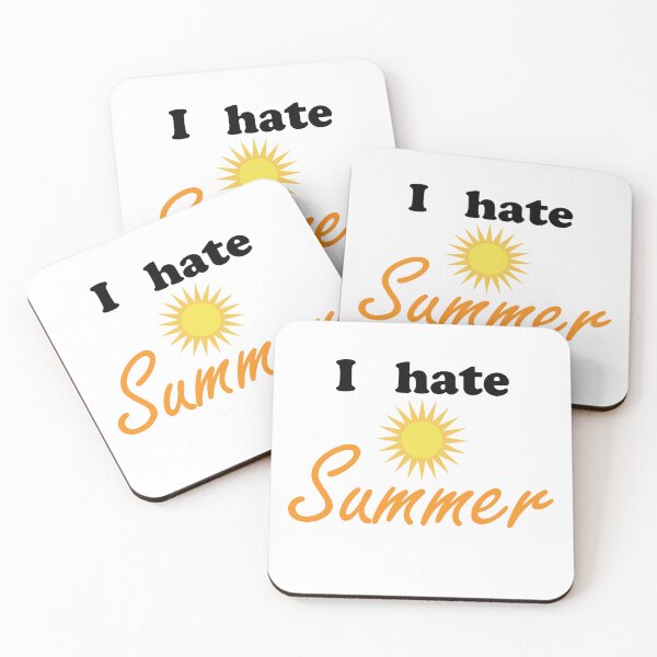 Item preview, I hate (sun) Summer designed and sold by icejester.