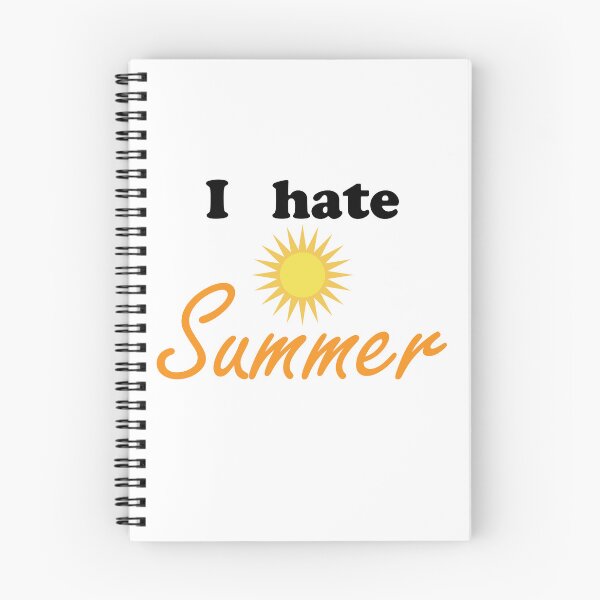 Item preview, I hate (sun) Summer designed and sold by icejester.