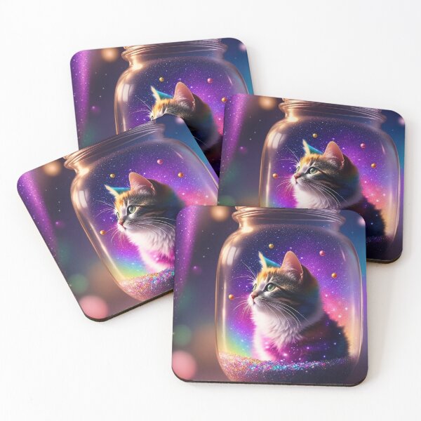 Item preview, Rainbow Glitter Kitty designed and sold by Derek Gillette.