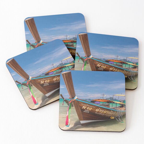 Item preview, Long tail boat on Ao Nang Beach, Krabi, Thailand designed and sold by Kevin Hellon.