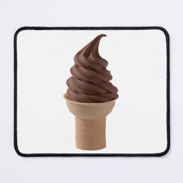 Item preview, Soft Serve Chocolate Ice Cream Cone  designed and sold by BravuraMedia.