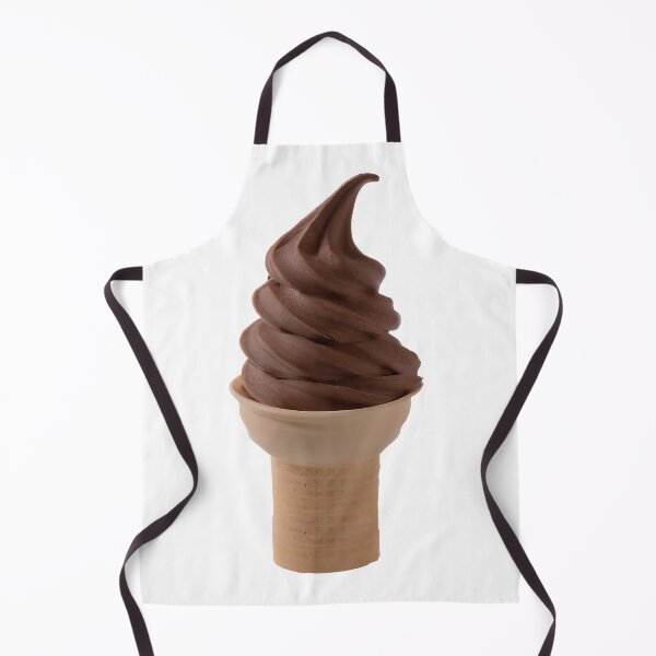 Item preview, Soft Serve Chocolate Ice Cream Cone  designed and sold by BravuraMedia.