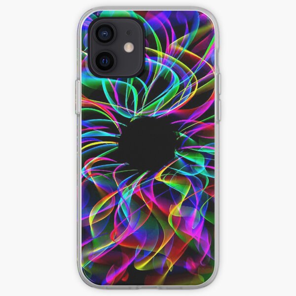 Psychedelic Black Hole iPhone Soft Case