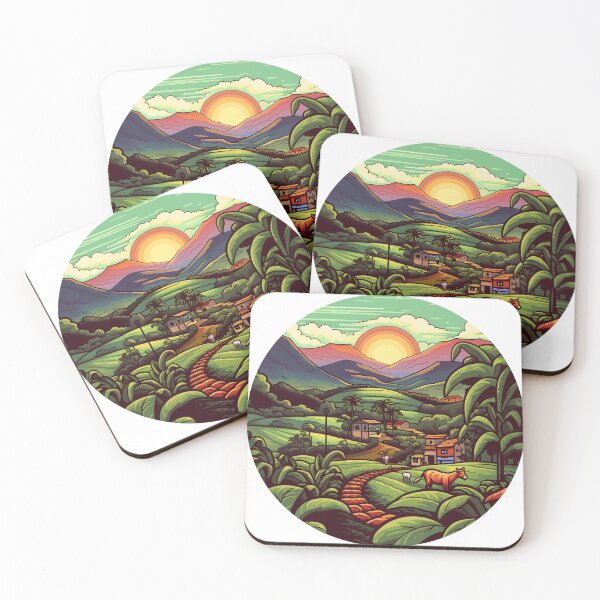 Item preview, Coffee plantation designed and sold by ivanmejia.