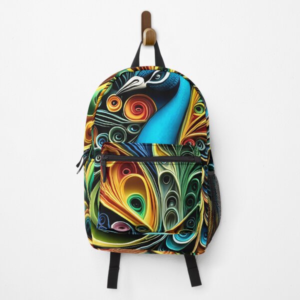 Item preview, Peacock with quilled paper effect designed and sold by hadleysheart.