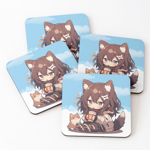 Item preview, Whiskerful mornings ahead designed and sold by Chibi Cat Art Corner.