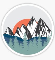 Berge Sticker