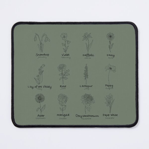 Item preview, Birth Flowers designed and sold by OneCreativeBee.