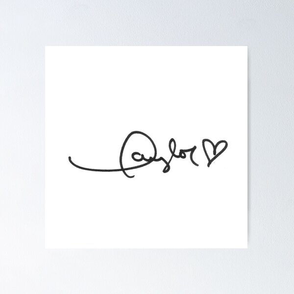 Taylor Swift signature