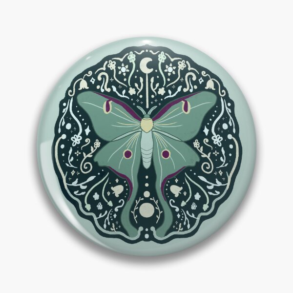 Item preview, Boho Moonlight Moth designed and sold by VenusandMoon.
