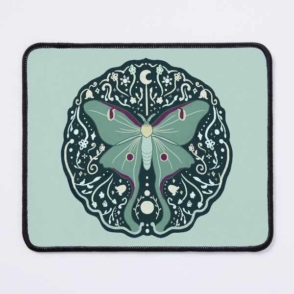 Item preview, Boho Moonlight Moth designed and sold by VenusandMoon.