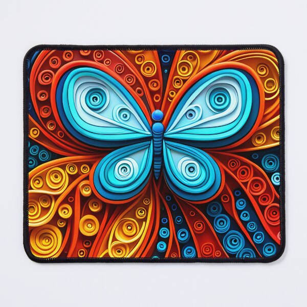 Item preview, Butterfly with quilled paper effect designed and sold by hadleysheart.