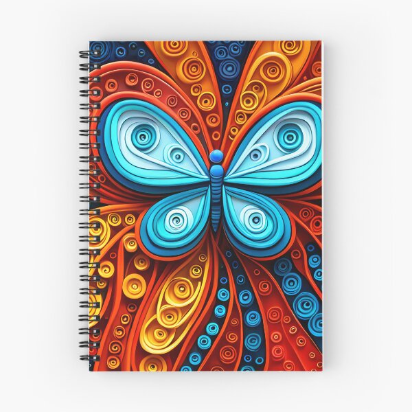 Item preview, Butterfly with quilled paper effect designed and sold by hadleysheart.