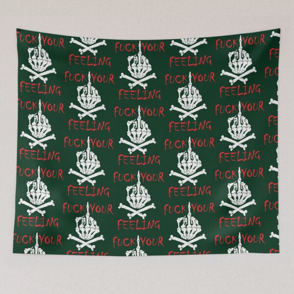 Item preview, fuck your feeling , trump, skull  designed and sold by charmaincharm.