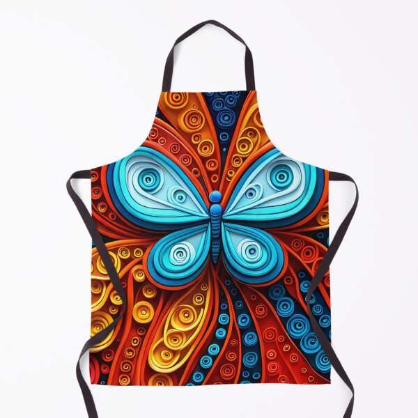 Item preview, Butterfly with quilled paper effect designed and sold by hadleysheart.