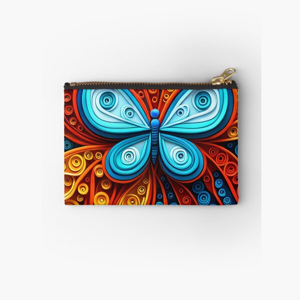 Item preview, Butterfly with quilled paper effect designed and sold by hadleysheart.