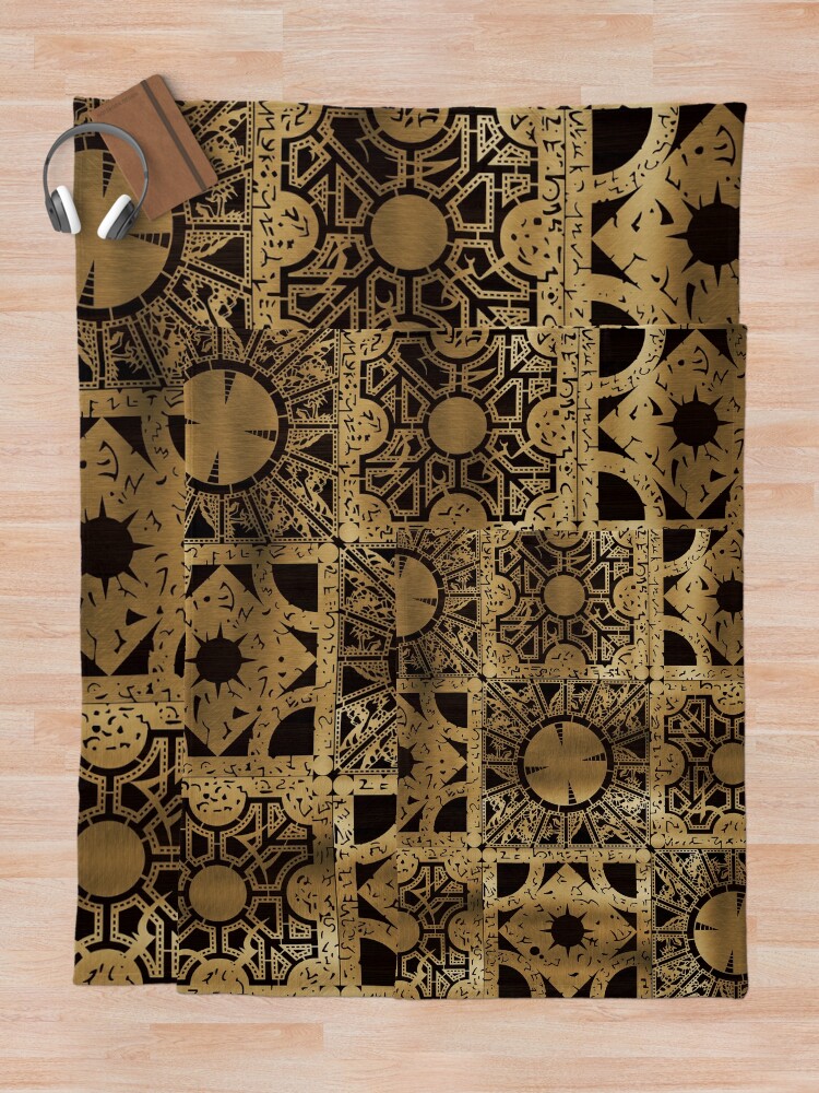 Alternate view of Lament Configuration Side A Throw Blanket