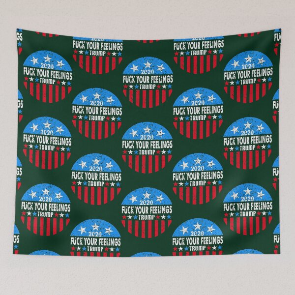 Item preview, Fuck You Feelings 2020 Pro Trump Vintage Distressed Slogan designed and sold by charmaincharm.