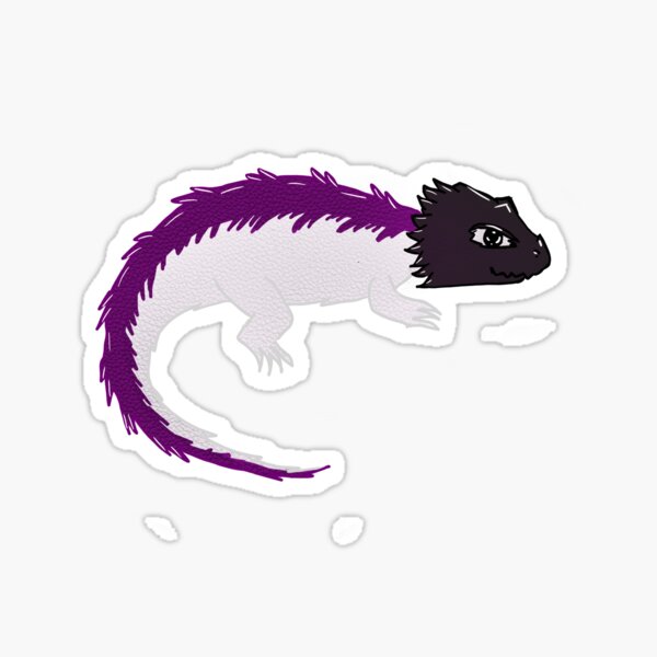 Item preview, Pride Lizard: Demisexual Crocodile Skink designed and sold by BonBonBonjour82.