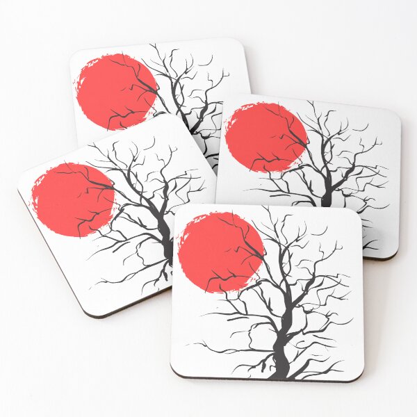 Item preview, Tree With Blood Moon designed and sold by pixelsandarts.