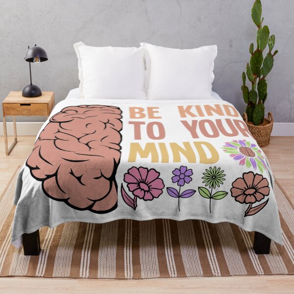 Item preview, Be kind to your mind kindness mental health self-care positivity mindfulness well-being self-love personal growth positive mindset inner peace emotional wellness, self-compassion designed and sold by DreamStore360.