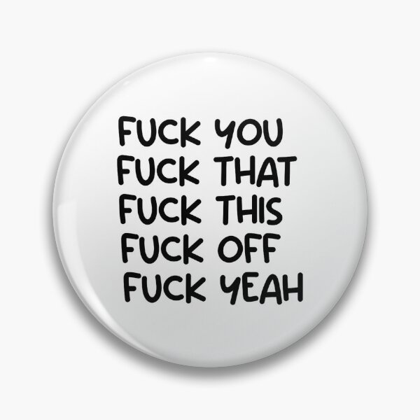 Item preview, Fuck you, that, this , off, fuck yeah designed and sold by charmaincharm.