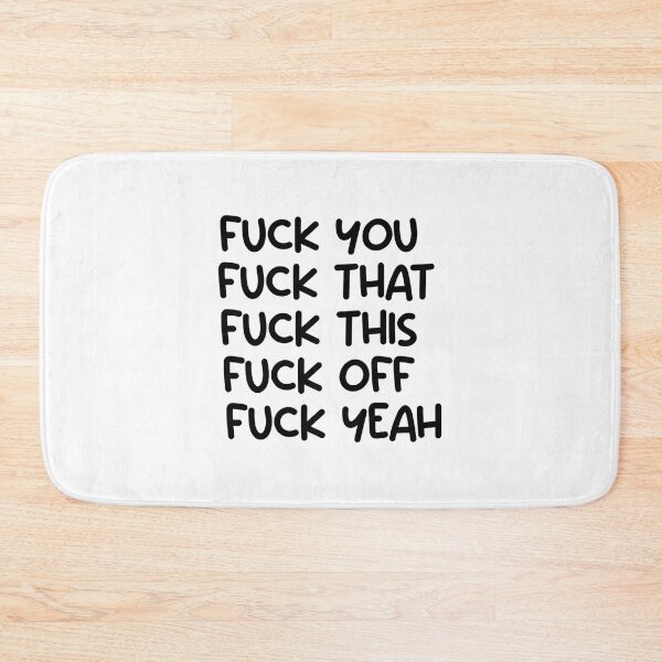Item preview, Fuck you, that, this , off, fuck yeah designed and sold by charmaincharm.