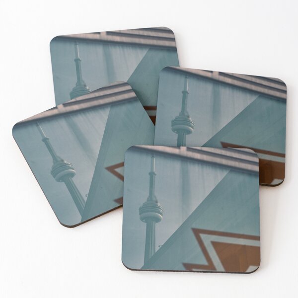 Item preview, Toronto CN Tower Reflection in TTC Sign  designed and sold by EverettAtlas.
