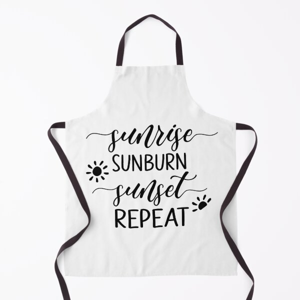 Item preview, Sunrise Sunburn Sunset Repeat designed and sold by simmoredsign.