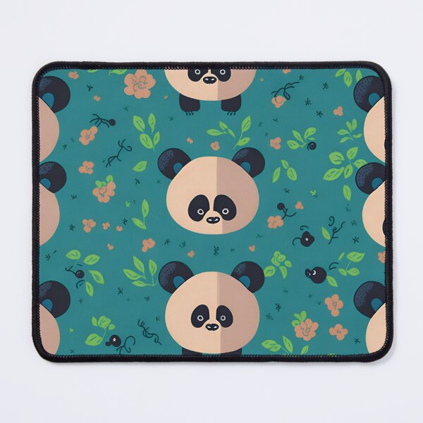 Item preview, Pandas with flowers designed and sold by Stardust8088.