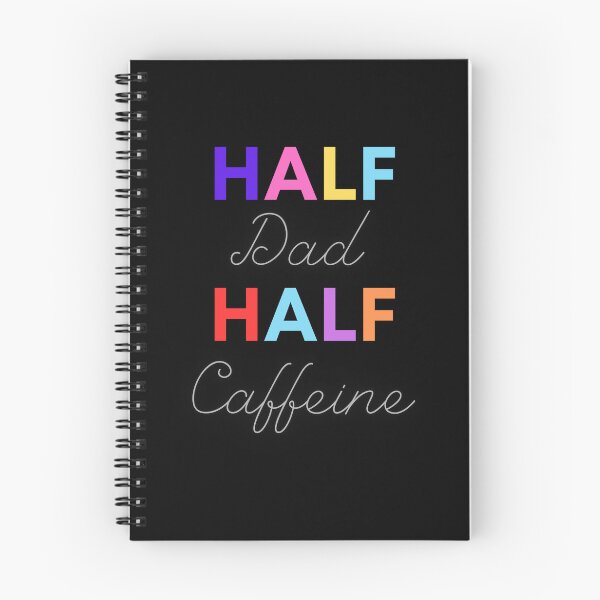 Item preview, Half Dad Half Caffeine  designed and sold by MyKinsDoodles.